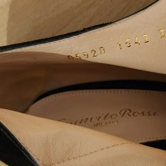 Gianvito Rossi black heels